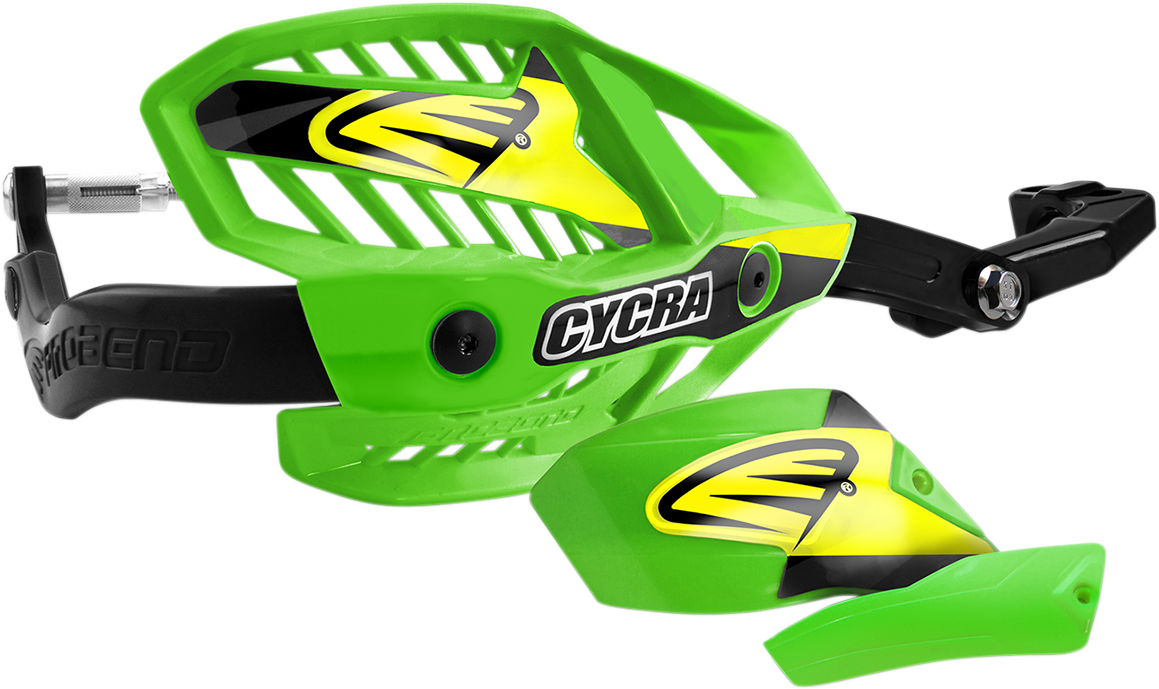 CYCRA Ultra Probend HCM Handguards - 7/8" / Green 0635-1533