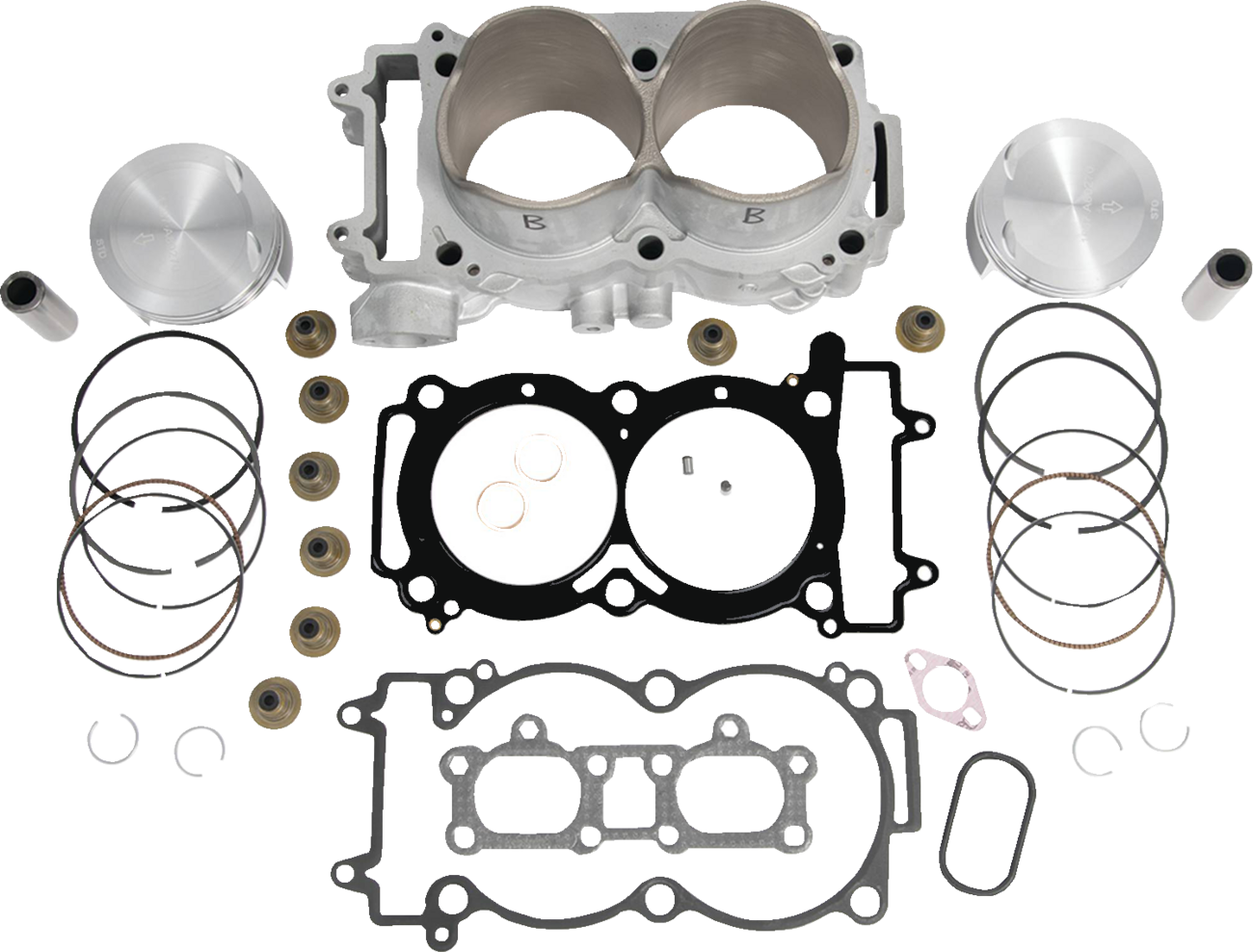 CYLINDER WORKS Cylinder Kit - Standard Bore / 93.00 mm / Polaris 0931-1122