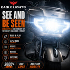 Eagle Lights Generation II LED Headlight Kit for Indian® Challenger / Pursuit