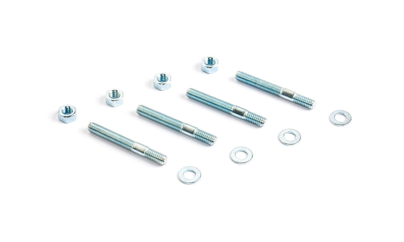 Cometic Gasket Cometic Carburetor Studs 2 1/2in Zinc Plated - Set of 4 With Washers and Nuts - CF1002