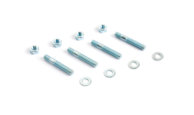 Cometic Gasket Cometic Carburetor Studs 2in Zinc Plated - Set of 4 With Washers and Nuts - CF1001