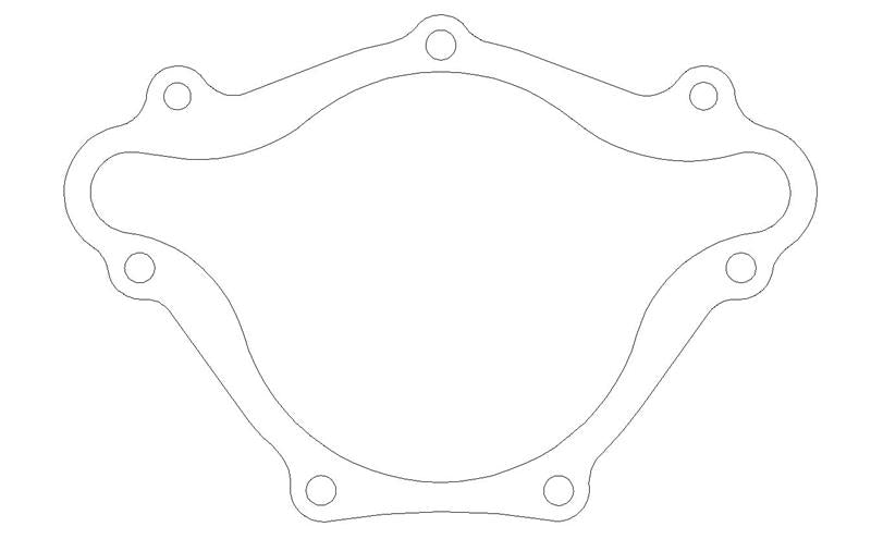 Cometic Gasket Cometic Chrysler R3 Block V8 .018in AFM Water Pump Gasket - C5573-018