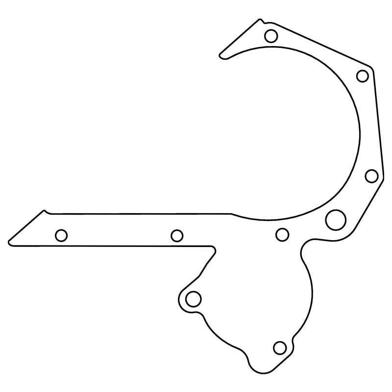 Cometic Gasket Cometic Cosworth BD Series - FVA/FVC .012in Fiber Timing Cover Gasket - Water Pump Blocked Off - C4894