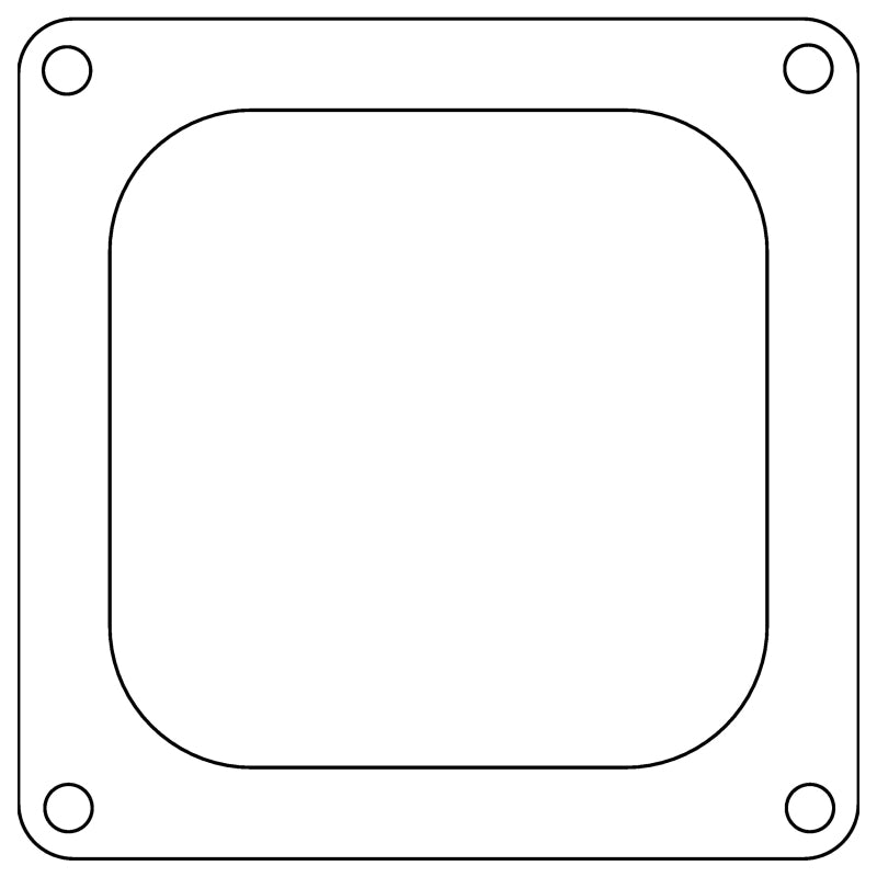 Cometic Gasket Cometic Holley 4500 Dominator .047in Fiber Carburetor Gasket - 4.775in x 4.775in - Open Plenum - C15238