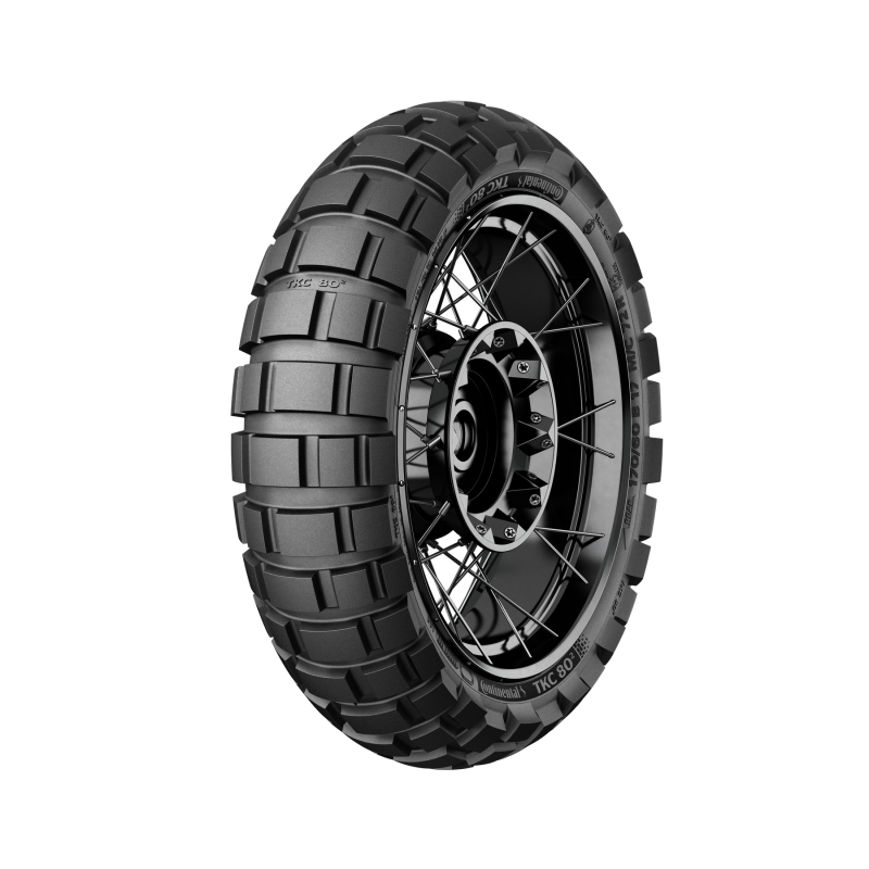 Continental Tire Continental TKC 80-2 M+S - 150/70B18 M/C 70Q TL Rear - 02406020000