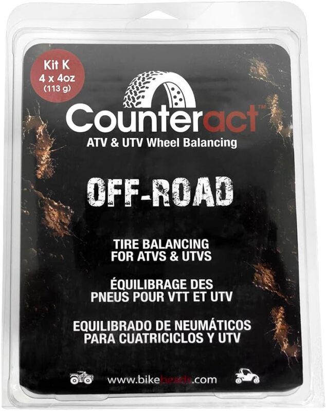 Counteract ATV/UTV Balancing Bead DIY Kit: (4) 4oz Bags - KIT K