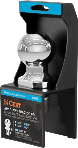 Curt ATV / UTV Trailer Balls - 40096