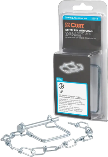 Curt Safety Pin With Chain - 25013