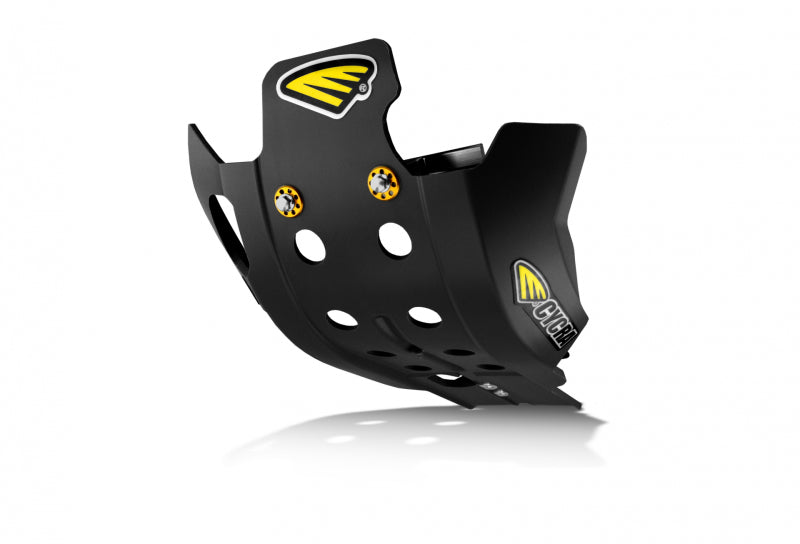 Cycra 05+ Yamaha YZ250 Full Armor Skid Plate - Black - 1CYC-6225-12