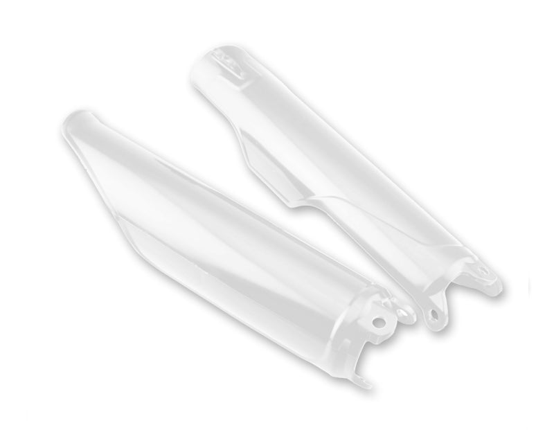 Cycra 2002-2018 Honda CR125R-450RX Fork Guards - White - 1CYC-6900-42