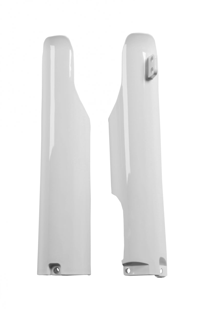 Cycra 2005-2009 Yamaha YZ125-450F Fork Guards - White - 1CYC-6906-42