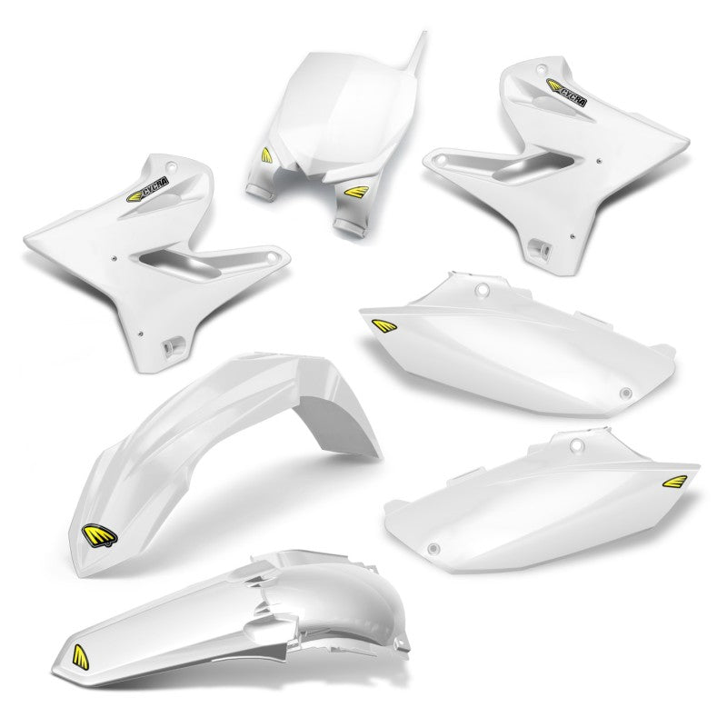 Cycra 2005-2014 Yamaha YZ125 Powerflow Body Kit - White - 1CYC-9315-42