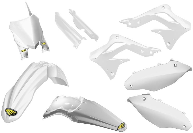 Cycra 2006-2007 Honda CRF250R Powerflow Full Body Kit - White - 1CYC-9300-42