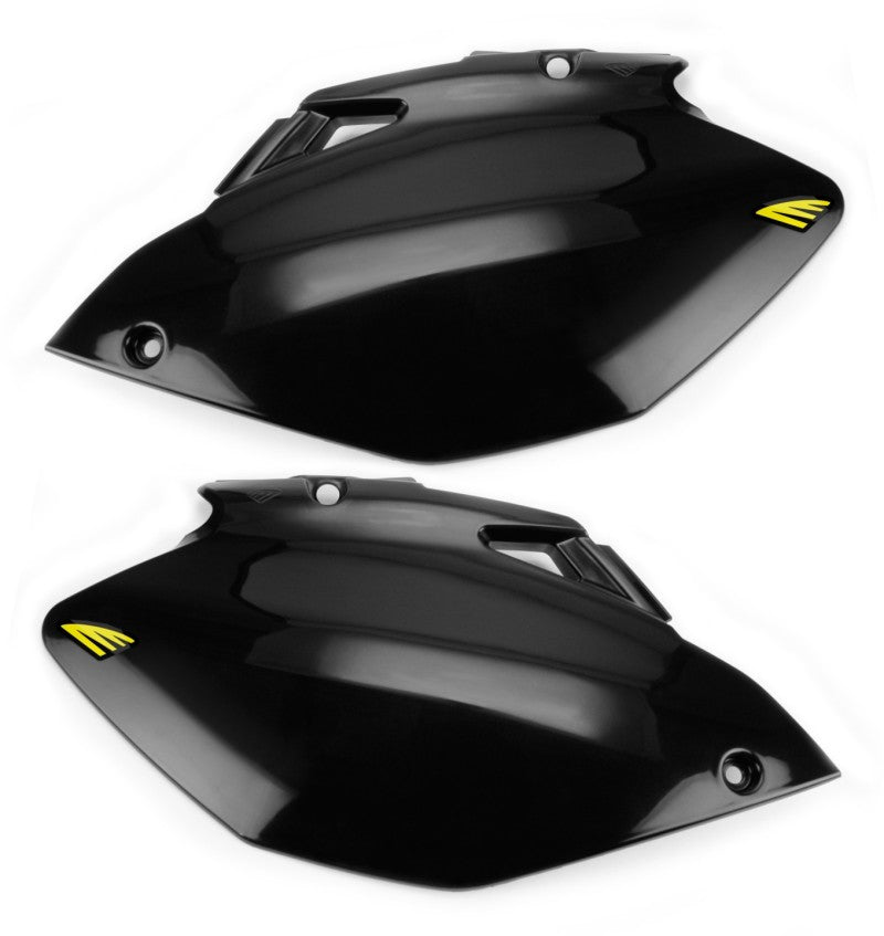 Cycra 2006-2009 Yamaha YZ250-450F Side Number Panels - Black - 1CYC-2775-12