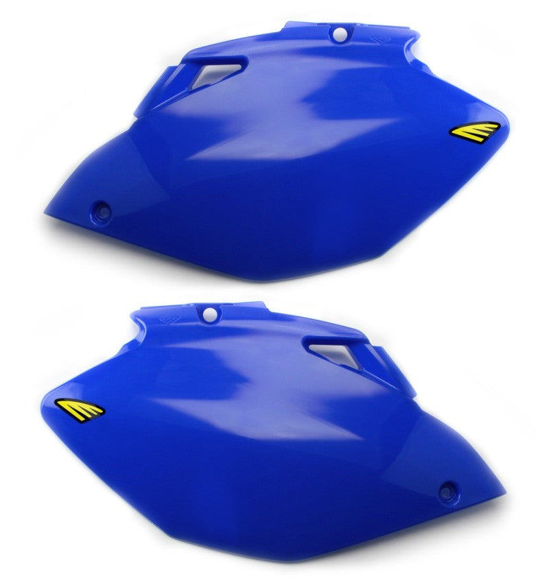 Cycra 2006-2009 Yamaha YZ250-450F Side Number Panels - Blue - 1CYC-2775-62