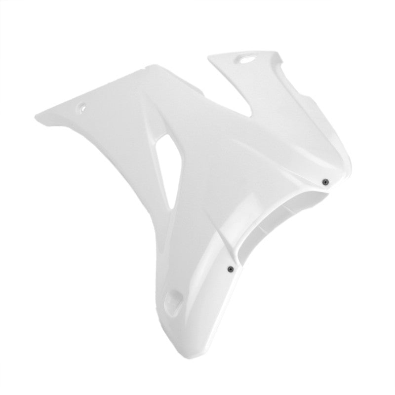 Cycra 2006-2009 Yamaha YZ250F-450F Powerflow Radiator Shrouds - White - 1CYC-1775-42