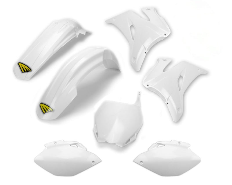 Cycra 2006-2009 Yamaha YZ250F Powerflow Body Kit - White - 1CYC-9305-42