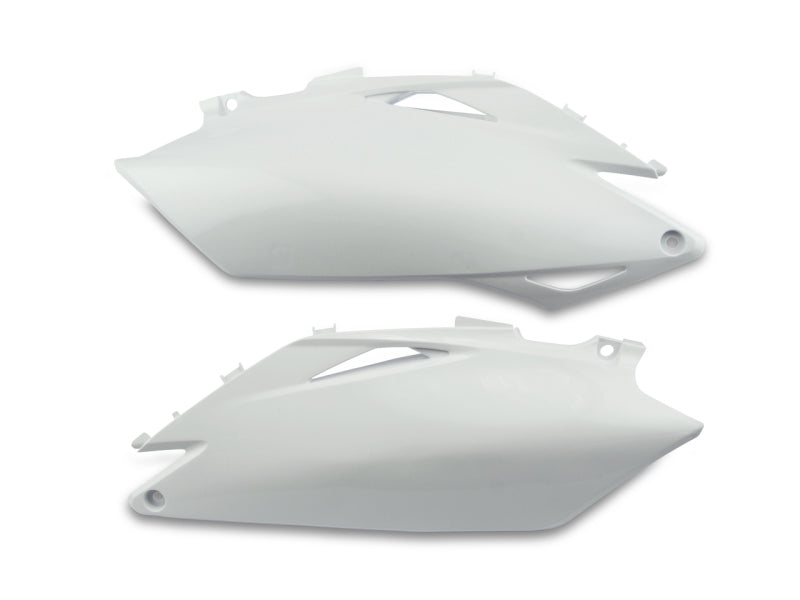 Cycra 2007-2010 KTM 125 SX Powerflow Radiator Shrouds - White - 1CYC-1895-42