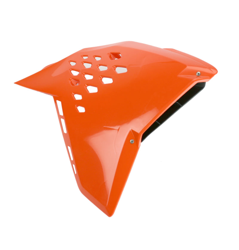 Cycra 2007-2011 KTM 125-530 SX/XC/SX-F/XC-F/XC-W/XCF-W/EXC/EXC-R Powerflow Radiator Shrouds - Orange - 1CYC-1895-22