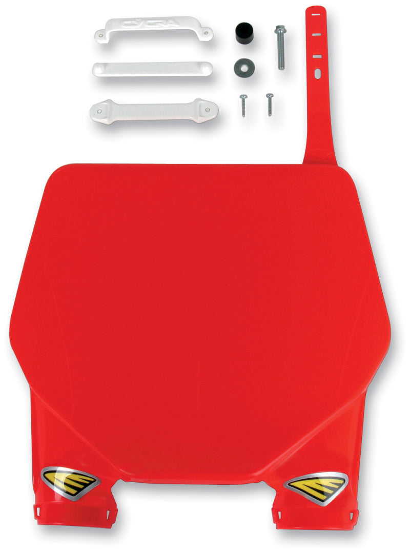 Cycra 2008-2009 Honda CRF250 / 2008 CRF450 Stadium Number Plate - Red - 1CYC-1205-32