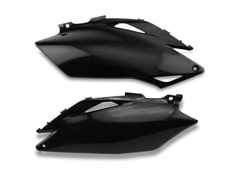 Cycra 2009-2012 Honda CRF250R-450R Side Number Panels - Black - 1CYC-2895-12