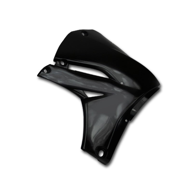 Cycra 2010-2013 Yamaha YZ450F Powerflow Radiator Shrouds - Black - 1CYC-1776-12