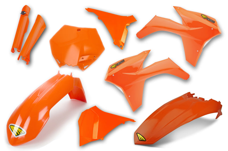 Cycra 2011-2012 KTM 125-450 SX/XC/SX-F/XC-F Powerflow Body Kit - Orange - 1CYC-9309-22
