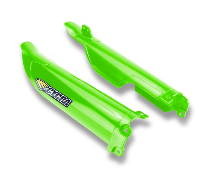 Cycra 2012-2016 Kawasaki KX250F-450F Fork Guards - Green - 1CYC-6903-72