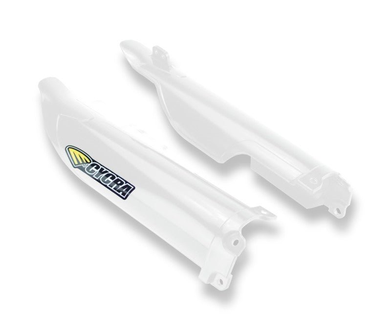 Cycra 2012-2016 Kawasaki KX250F-450F Fork Guards - White - 1CYC-6903-42