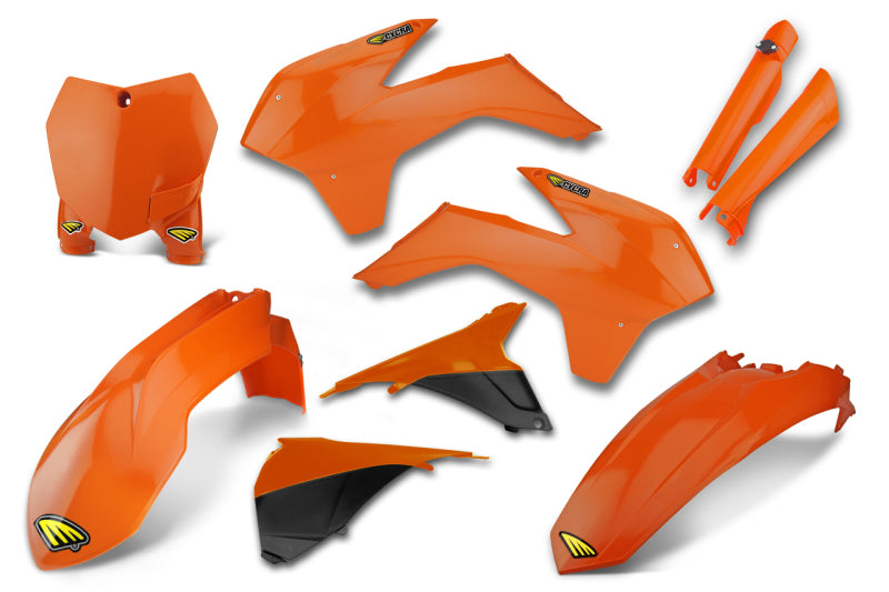 Cycra 2013-2015 KTM 125 SX Powerflow Body Kit - Orange - 1CYC-9310-22