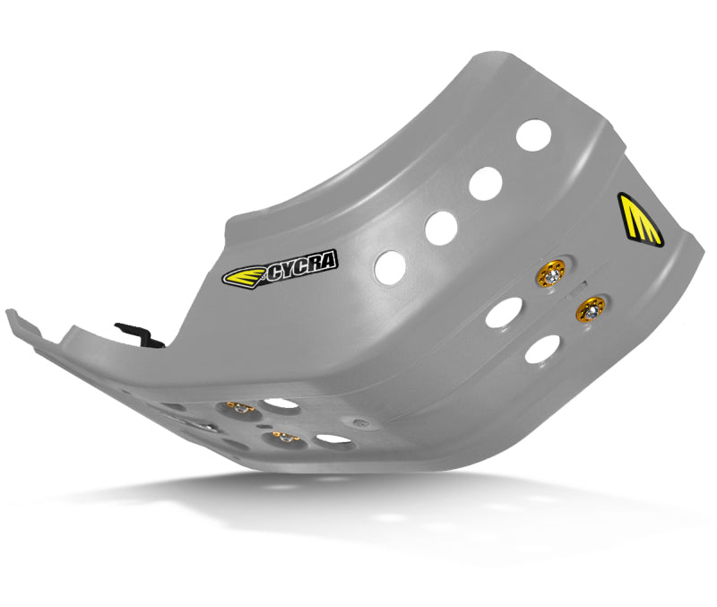 Cycra 2013-2015 KTM 250-300 SX/XC/XC-F Full Armor Skid Plate - Grey - 1CYC-6212-80