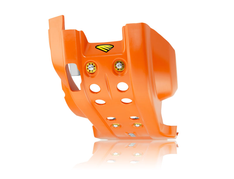 Cycra 2013-2015 KTM 450-500 SX-F/XC-F/XC-W/EXC-F/XC-W Full Combat Skid Plate - Orange - 1CYC-6215-22