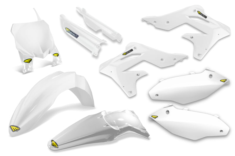 Cycra 2013-2016 Kawasaki KX250F Powerflow Body Kit - White - 1CYC-9307-42