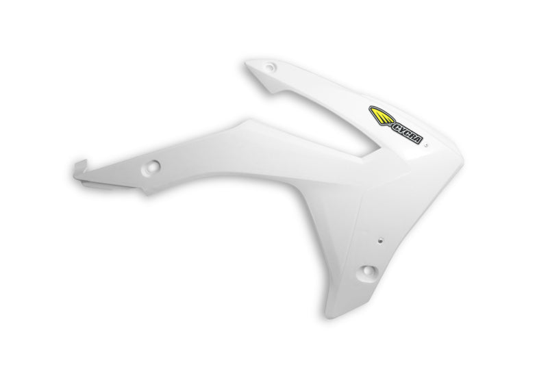 Cycra 2013-2017 Honda CRF250R-450R Powerflow Radiator Shrouds - White - 1CYC-1887-42