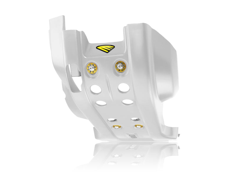 Cycra 2014-2015 Husqvarna FC/FE450 Full Combat Skid Plate - White - 1CYC-6219-42