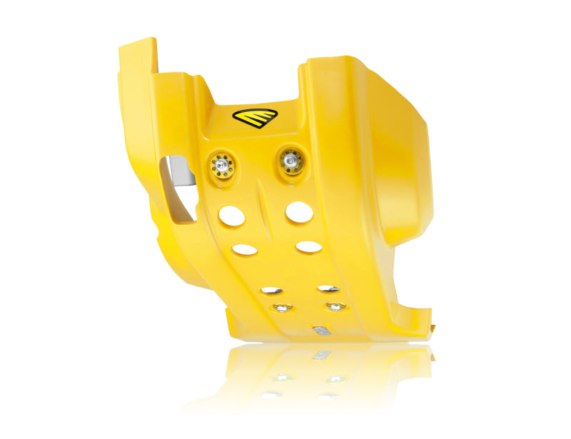 Cycra 2014-2015 Husqvarna TC250 Full Combat Skid Plate - OEM Yellow - 1CYC-6217-56