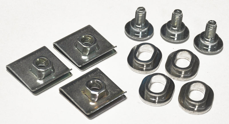Cycra 2014-2018 YZF Yamaha Shroud Hardware Kit - Silver - 1CYC-0440-00