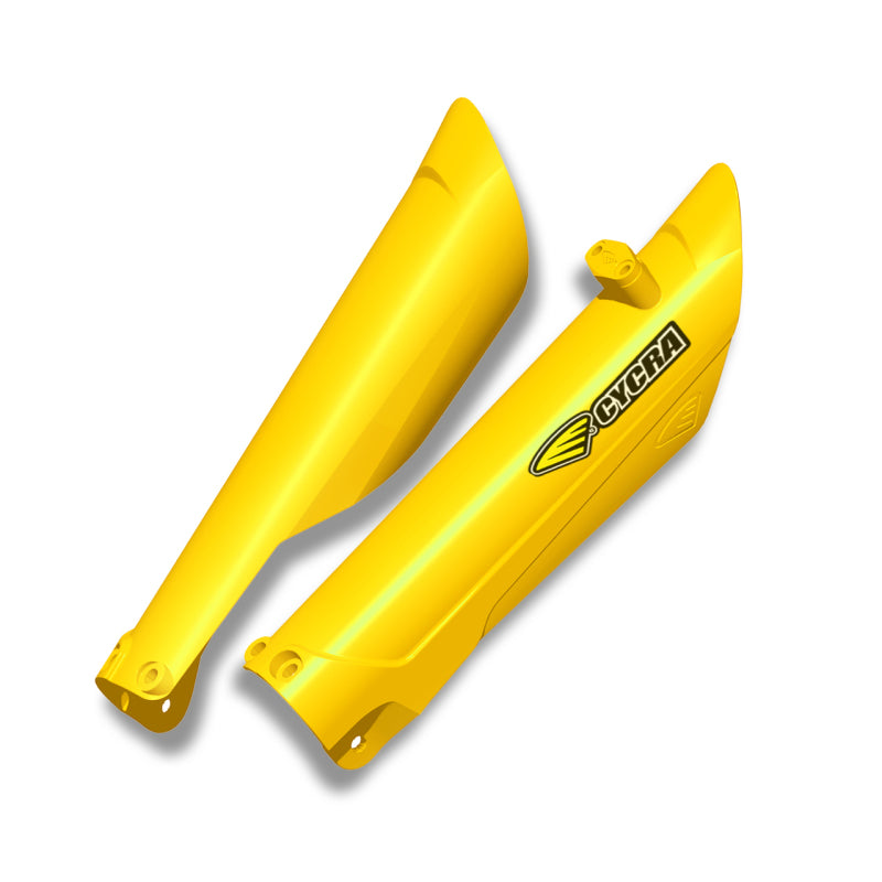 Cycra 2015-2023 Husqvarna FC/FE/FX/TC/TE/TX Fork Guards - OEM Yellow - 1CYC-6908-56