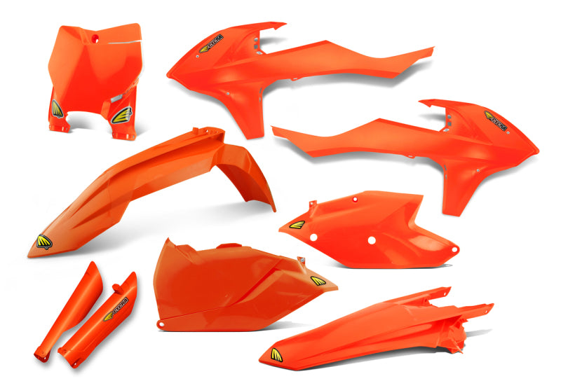 Cycra 2016-2018 KTM 125 SX Powerflow Body Kit - Orange - 1CYC-9317-22