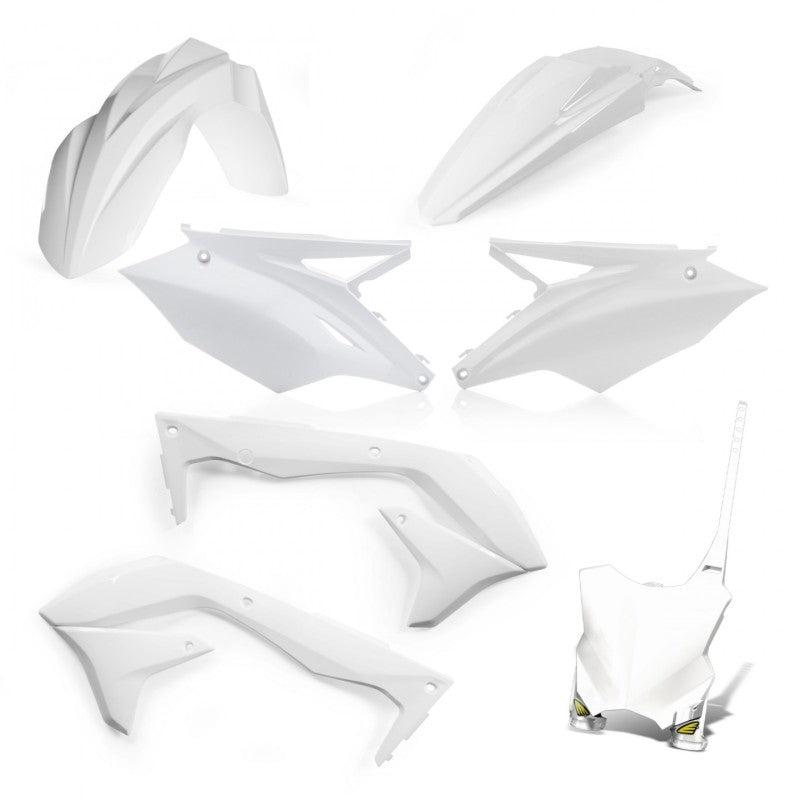 Cycra 2016-2018 Kawasaki KX450F 5-Pc Replacement Kit - White - 1CYC-9418-42