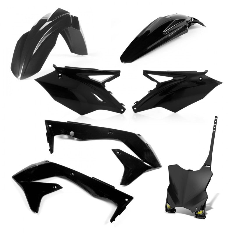 Cycra 2016-2018 Kawasaki KX450F 5 pc. Replica Body Kit - Black - 1CYC-9418-12