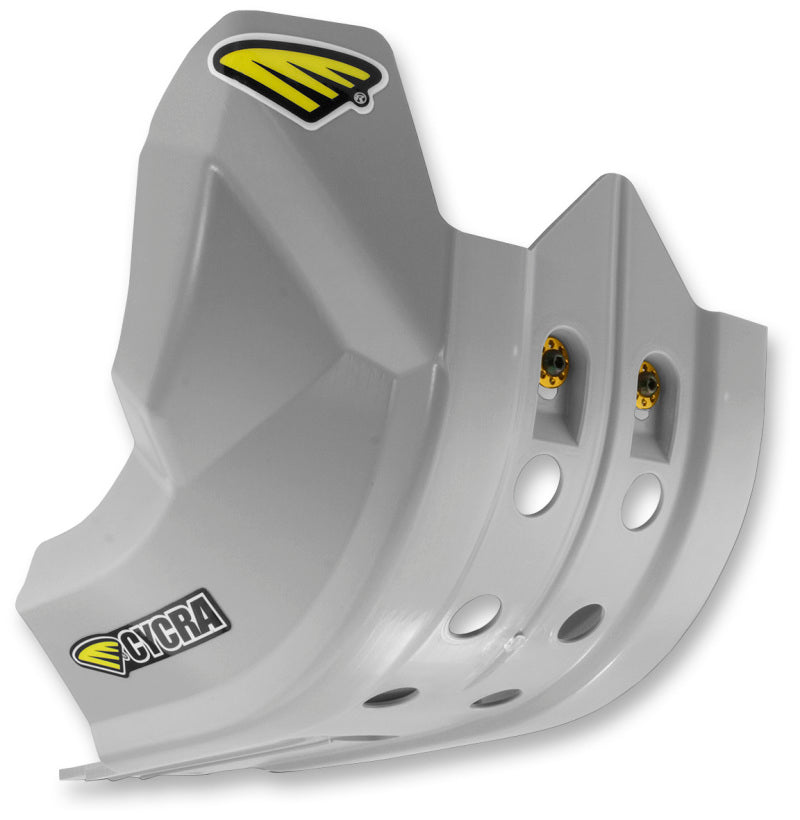 Cycra 2016-2018 Kawasaki KX450F Full Armor Skid Plate - Grey - 1CYC-6227-80