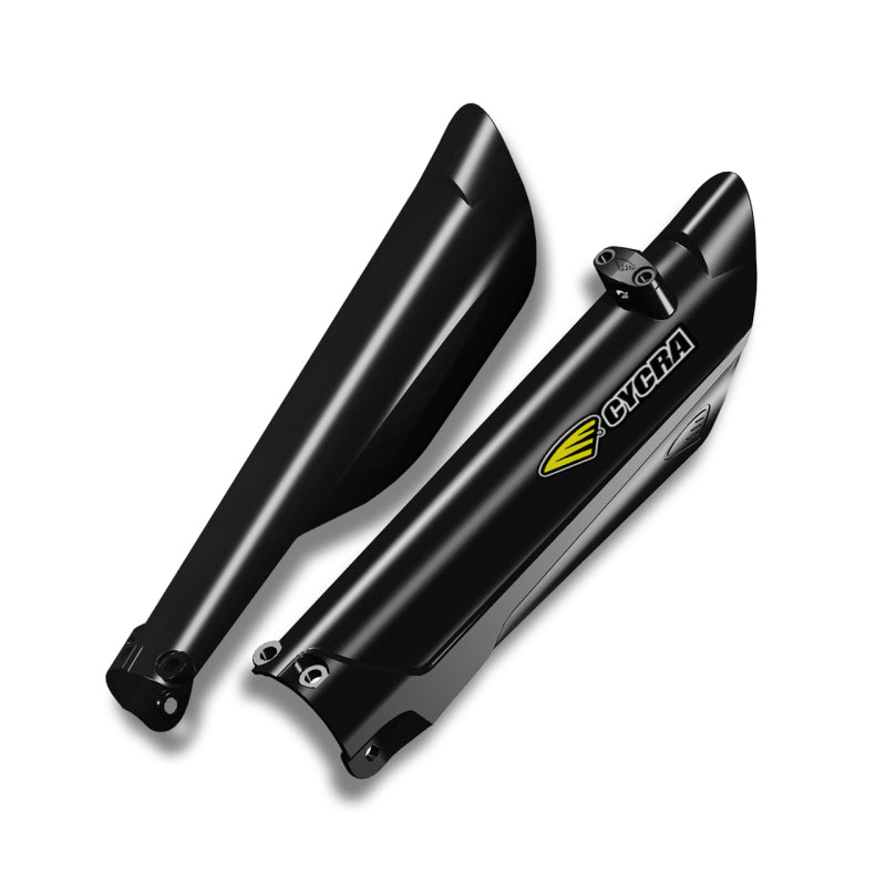 Cycra 2016-2022 KTM 125 SX Performance Fork Guards - Black - 1CYC-6905-12