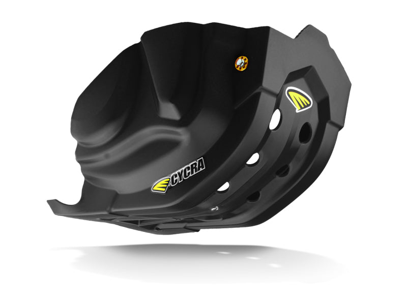 Cycra 2017-2020 Honda CRF450R/RX Full Combat Skid Plate - Black - 1CYC-6238-12