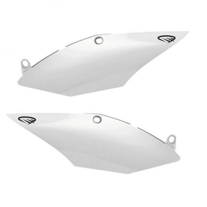 Cycra 2017-2021 Honda CRF250R-450RX Side Number Panels - White - 1CYC-2898-42