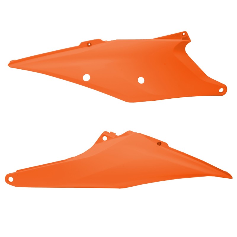 Cycra 2019-2023 KTM 125-500 SX/XC/SX-F/XC-F/XC-W/XCF-W/EXC-F Side Number Panel - Orange - 1CYC-2556-22