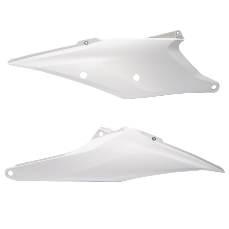 Cycra 2019-2023 KTM 125-500 SX/XC/SX-F/XC-F/XC-W/XCF-W/EXC-F Side Number Panel - White - 1CYC-2556-42