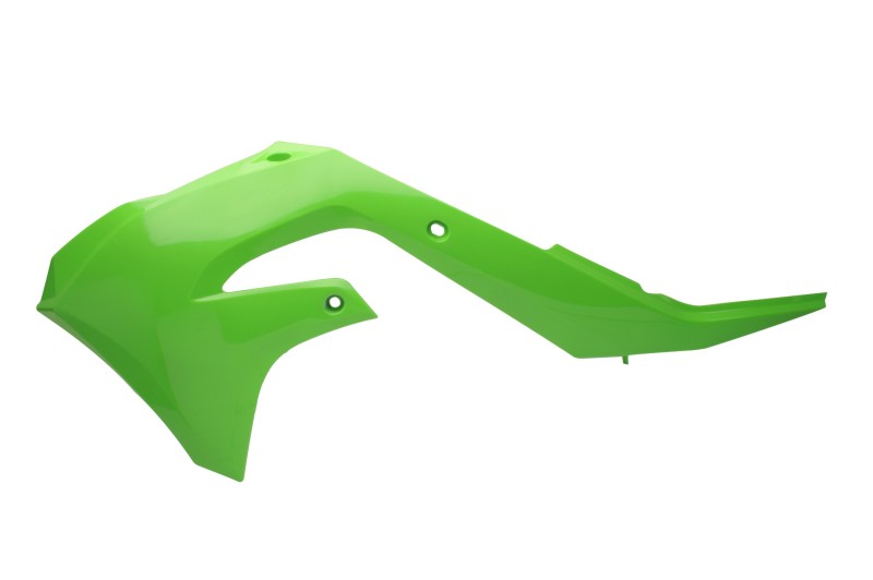 Cycra 2021-2023 Kawasaki KX250F Powerflow Radiator Shrouds - OEM Green - 1CYC-1871-72