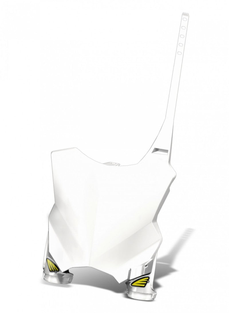 Cycra 2021-2023 Kawasaki KX450X Stadium Number Plate - White - 1CYC-0701-42