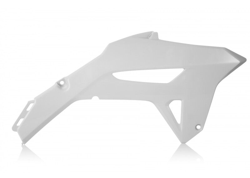 Cycra 22+ Honda CRF250R Replica Radiator Shrouds - White - 1CYC-1890-42